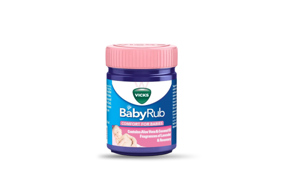 WB New Image (970 x 600 px) - 2026-08-23T143610.028 Vicks Baby Rub 50gm | India - Image 1