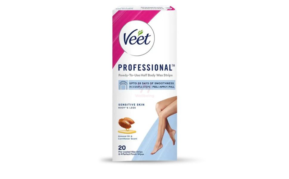 WB New Image (970 x 600 px) - 2026-08-23T144652.072 Veet Professional Sensitive Skin Hair Removal Wax 20 Strips for Body & Legs - Image 1