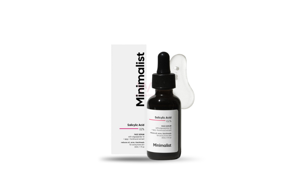 WB New Image (970 x 600 px) - 2026-08-24T094622.902 Minimalist Anti-Acne 2% Salicylic Acid Face Serum 30ml for All Skin Types | India - Image 1