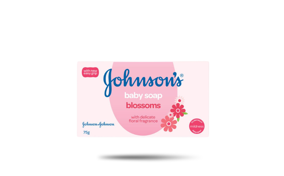WB New Image (970 x 600 px) - 2026-08-24T100259.675 Johnson’s Baby Soap Blossoms 75gm - Image 1