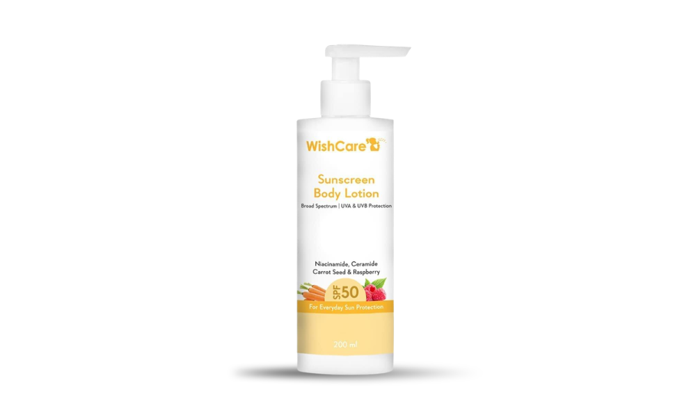 WB New Image (970 x 600 px) - 2026-08-24T135447.916 WishCare Sunscreen Body Lotion For All Skin Type with SPF 50 PA+++ 200ml | India - Image 1