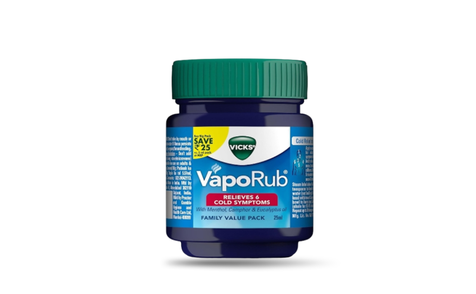 WB New Image (970 x 600 px) - 2026-08-24T142803.649 Vicks Vaporub Ointment Colds Relief 25ml | India - Image 1