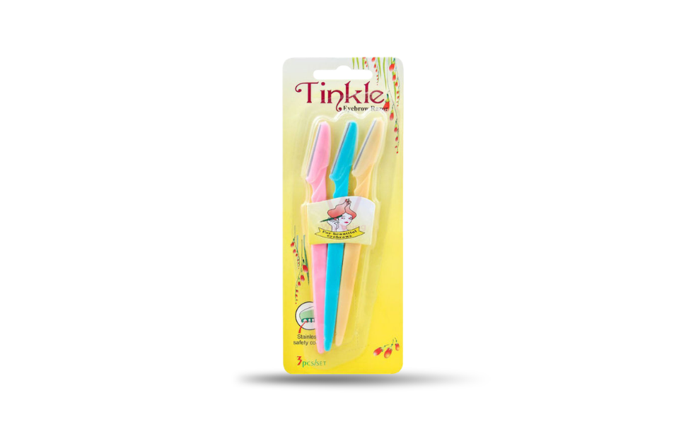 WB New Image (970 x 600 px) - 2026-08-25T102621.052 Tinkle Eyebrow Razors for Women 3pcs Set - Image 1