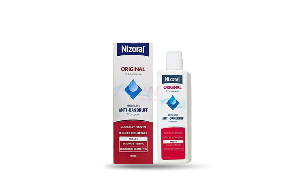 WB New Image (970 x 600 px) - 2026-08-27T093909.586 Nizoral Original 2% Ketoconazole Medicated Anti Dandruff Shampoo 100ml | Thailand - Image 1