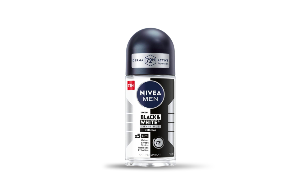 WB New Image (970 x 600 px) - 2026-08-27T095527.128 Nivea Men Deodorant Roll On Black&White 50ml - Image 1
