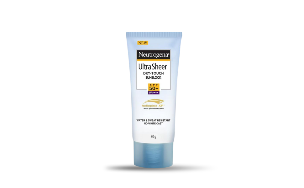 WB New Image (970 x 600 px) - 2026-08-27T100714.194 Neutrogena Ultra Sheer Dry-Touch Sunblock Cream SPF 50+ PA+++ 80g | India - Image 1