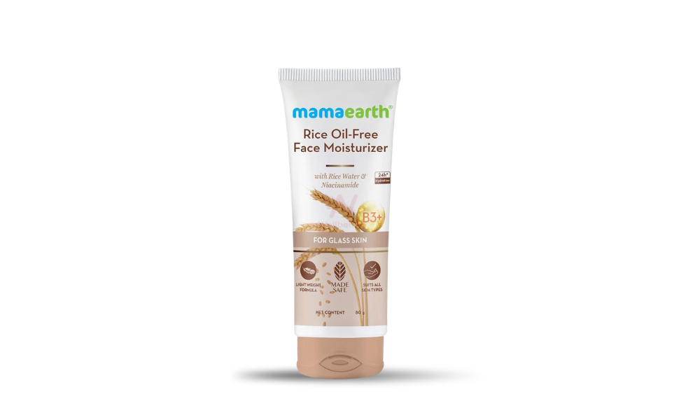 WB New Image (970 x 600 px) - 2026-08-27T142050.241 Mamaearth Rice Water Oil Free Face Moisturizer 80g I India - Image 1
