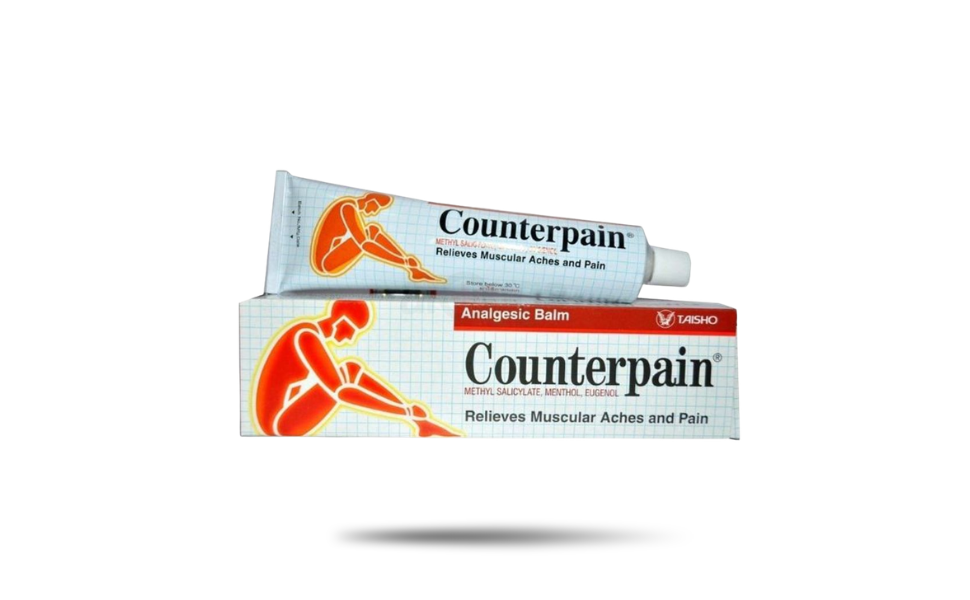 WB New Image (970 x 600 px) - 2026-08-27T173011.505 Counterpain Analgesic Balm Relieves Muscular Aches & Pain 120g | Thailand - Image 1