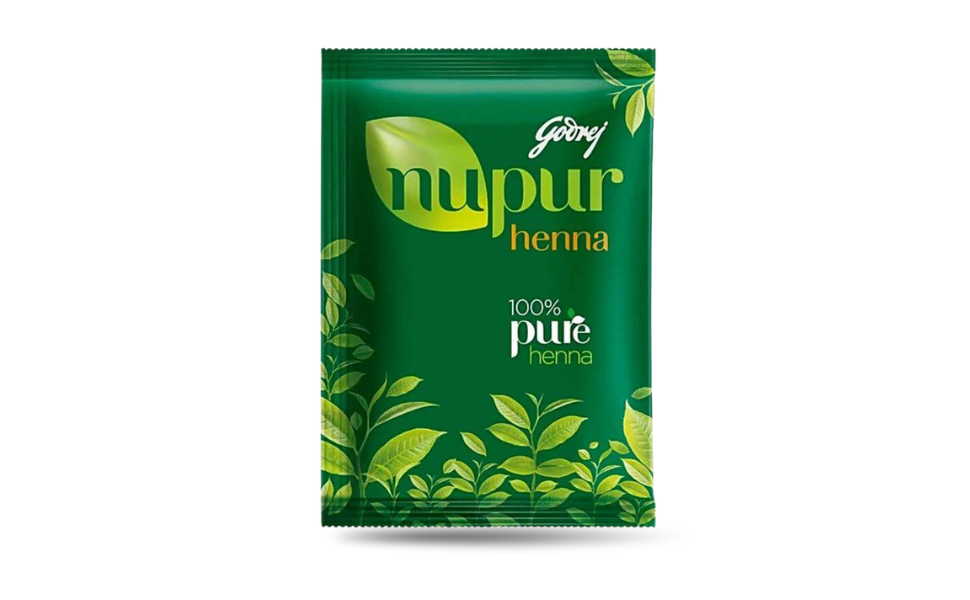WB New Image (970 x 600 px) - 2026-08-29T161147.840 Godrej Nupur 100% Pure Henna (Mehedi) Powder 75gm | For Hair Color, Hands & Feet | India - Image 1