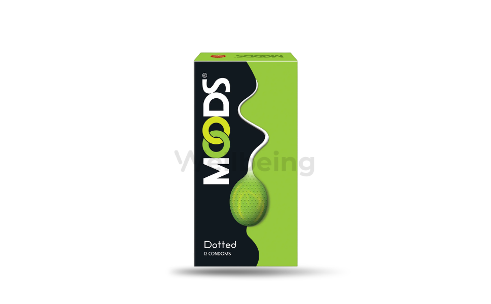 WB New Image (970 x 600 px) - 2026-08-30T165006.337 Moods Panache Dotted Condom 12pcs Pack | India - Image 1