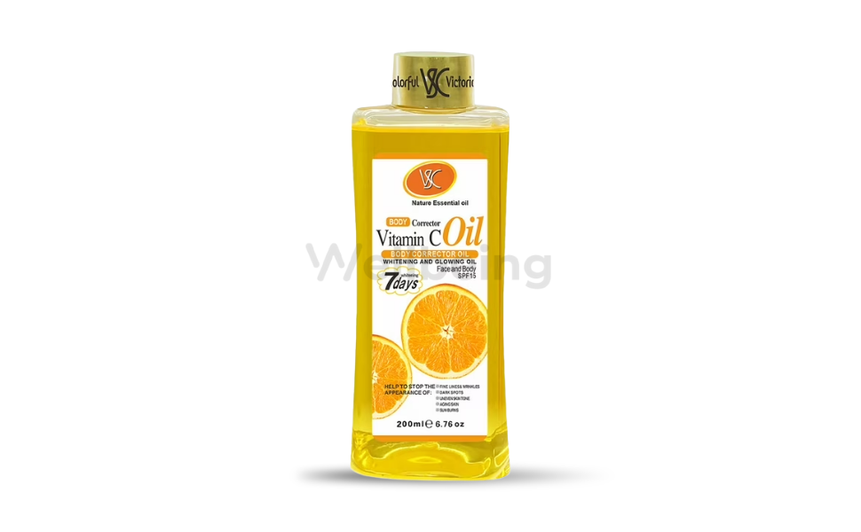 WB New Image (970 x 600 px) - 2026-08-30T174510.1293 Veetgold Vitamin C Body Oil 200ml - Image 1