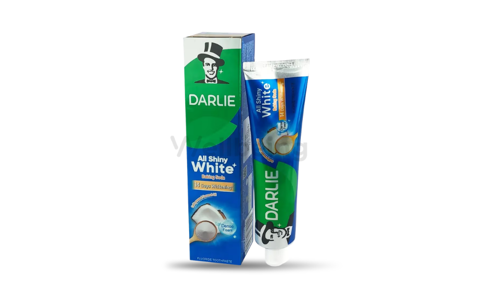 WB New Image (970 x 600 px) - 2026-08-31T171514.459 Darlie All Shiny White Baking Soda Clean Fluoride Toothpaste 140gm - Image 1
