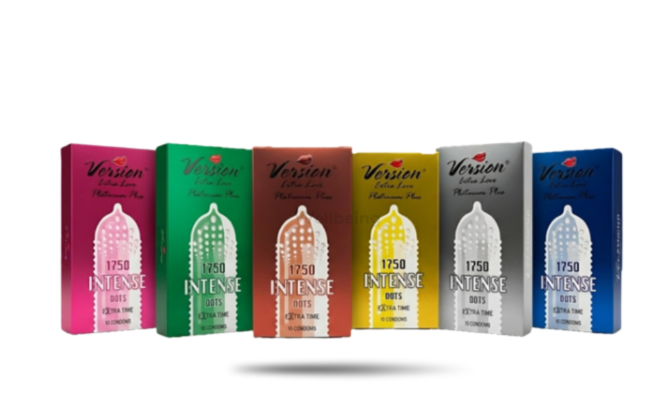 WB New Image (970 x 600 px) - 2026-09-07T142143.094 VERSION Extra Time 1750 Dots Condom 10pcs Pack | India - Image 1