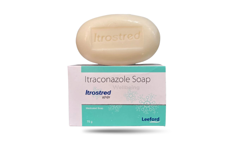 AKASH WB New Image (970 x 600 px) - 2026-09-01T144346.910 Itrostred 1% Soap 75gm Medicated Soap | India - Image 1