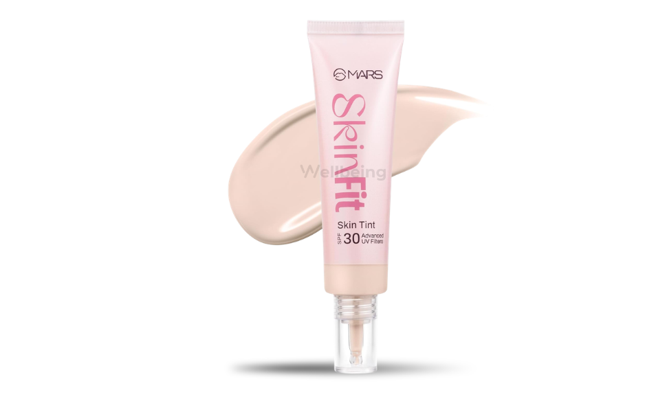WB New Image (970 x 600 px) - 12 MARS Skinfit Skin Tint Foundation with SPF30 30ml - Image 1