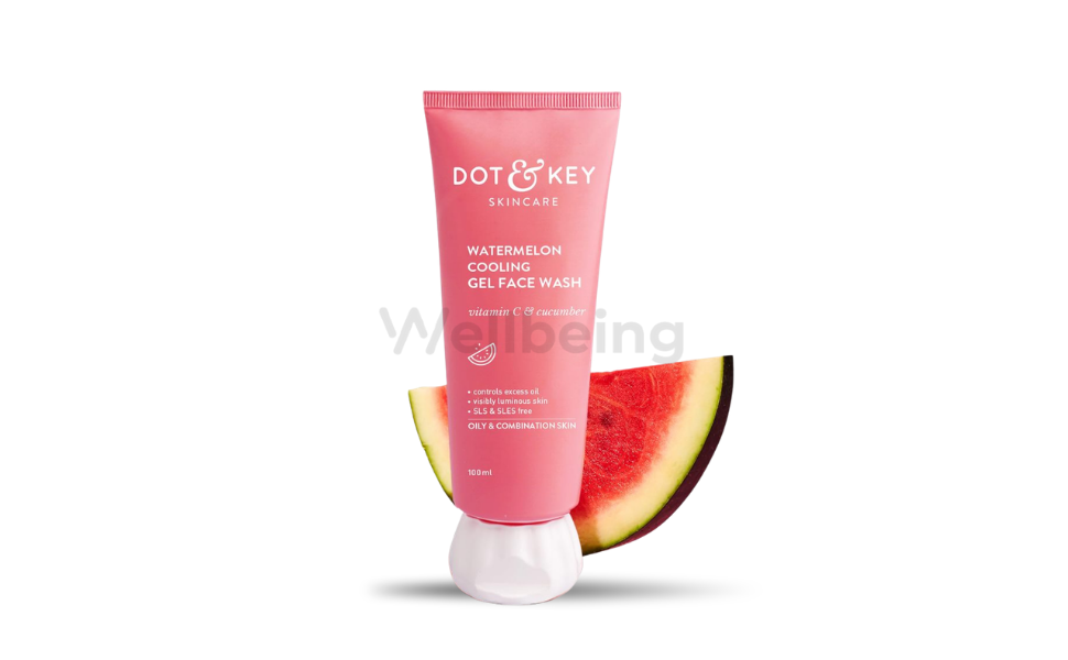 WB New Image (970 x 600 px) - 2026-09-01T143423.698 Dot & Key Watermelon Cooling Gel Face Wash 100ml | India - Image 1
