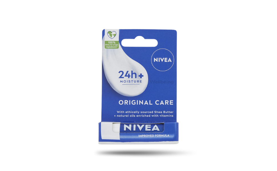 WB New Image (970 x 600 px) - 2026-09-02T114516.503 NIVEA Original Care Lip Balm 4.8gm 24Hour Moisture with Shea Butter & Natural Oils - Image 1