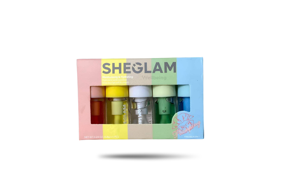 WB New Image (970 x 600 px) - 2026-09-02T121220.464 Sheglam Jelly Wow Hydrating Lip Oil Moisturizing Plumping Lip Gloss 5pcs Set - Image 1