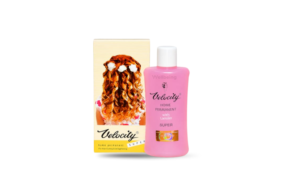 WB New Image (970 x 600 px) - 2026-09-02T141546.324 VELOCITY HOME PERMANENT For Hair Curling and Straightening 100ml Baby Pink - Image 1
