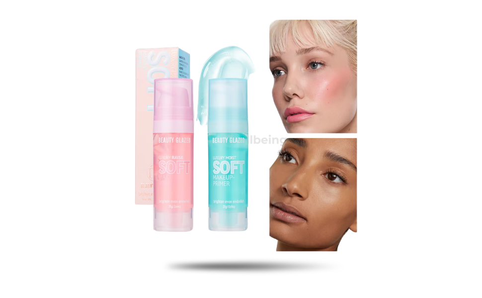 WB New Image (970 x 600 px) - 2026-09-02T164247.308 Beauty Glazed Luxury Raise, Nourish, Moist Soft Make Up Primer 20g I Shade#201,202 - Image 1