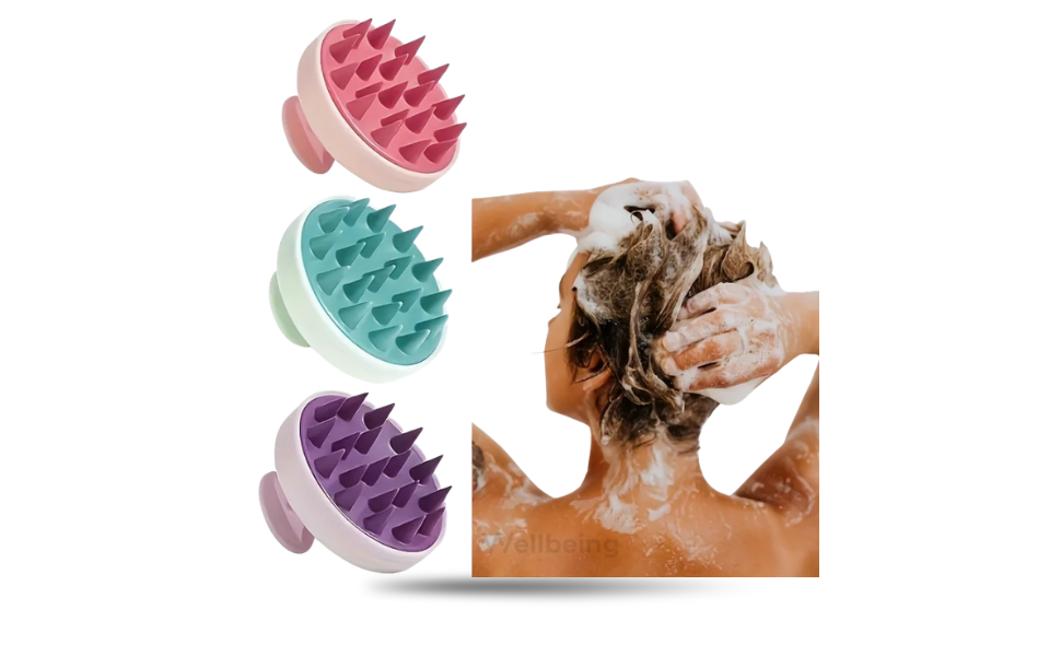 WB New Image (970 x 600 px) - 2026-09-02T165037.221 Silicone Hair Shampoo Brush Mini Scalp Massager - Image 1