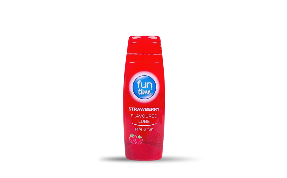 WB New Image (970 x 600 px) - 2026-09-07T100541.342 Fun Time Strawberry Flavor Water-Based Lubricant 75ml | UK - Image 1