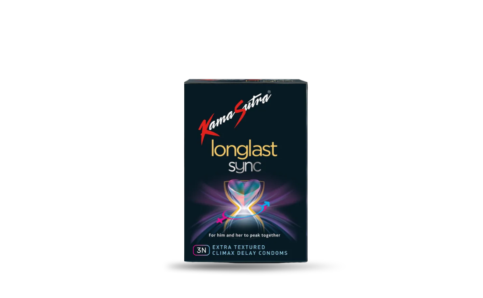 WB New Image (970 x 600 px) - 2026-09-07T113922.188 KamaSutra LongLast Sync Condom 3pcs Pack | India - Image 1
