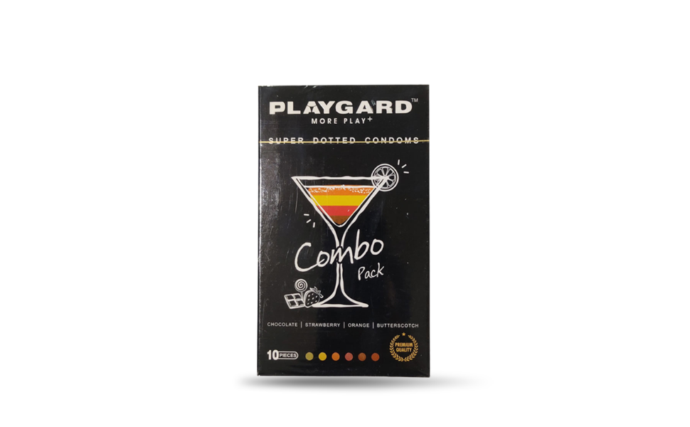 WB New Image (970 x 600 px) - 2026-09-07T141428.064 Playgard Super Dotted Condoms 10pcs Combo Pack (Chocolate, Strawberry, Orange and Butterscotch Flavor) - Image 1