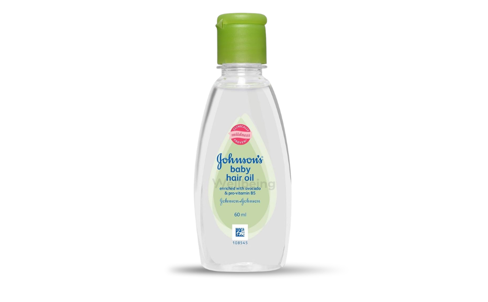 WB New Image (970 x 600 px) - 2026-09-08T131943.139 Johnson's Baby Hair Oil Enriched with Avacado Oil & Pro-vitamin B5 60ml - Image 1
