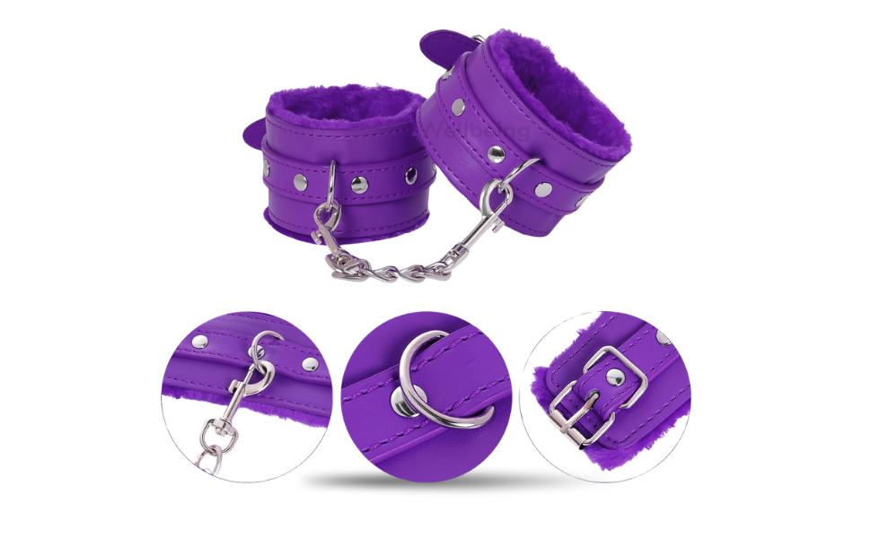 WB New Image (970 x 600 px) - 2026-09-12T172255.268 Handcuff for Adult Couples Adult Play | Multicolor - Image 1