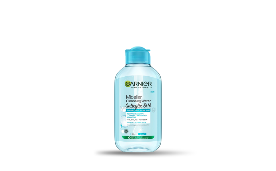 WB New Image (970 x 600 px) - 2026-09-13T134000.113 Garnier Skin Naturals Micellar Cleansing Water Salicylic BHA 125ml - Image 1