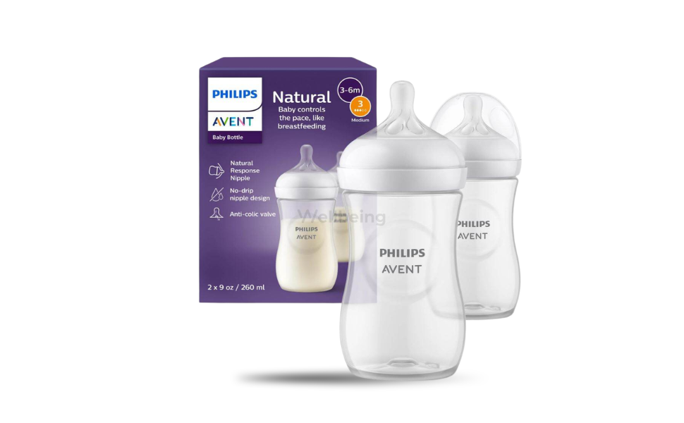 WB New Image (970 x 600 px) - 2026-09-13T135141.064 Baby Feeder Philips Avent Natural Feeder Bottle 3-6m 260ml (Pack of 2) - Image 1