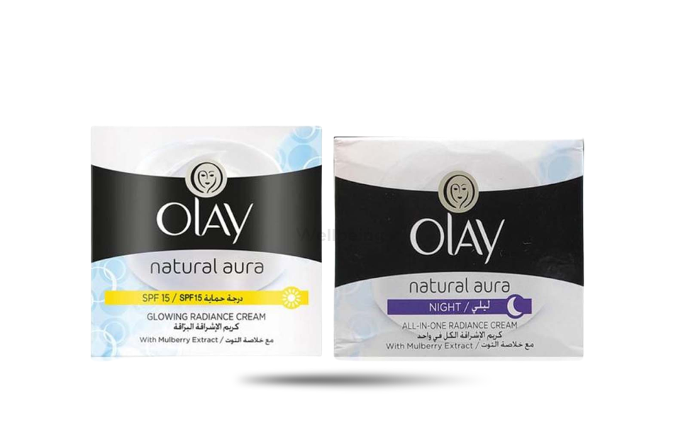 WB New Image (970 x 600 px) - 2026-09-13T145301.509 Olay Natural Aura Natural Cream 50g+50g Combo Pack - Image 1