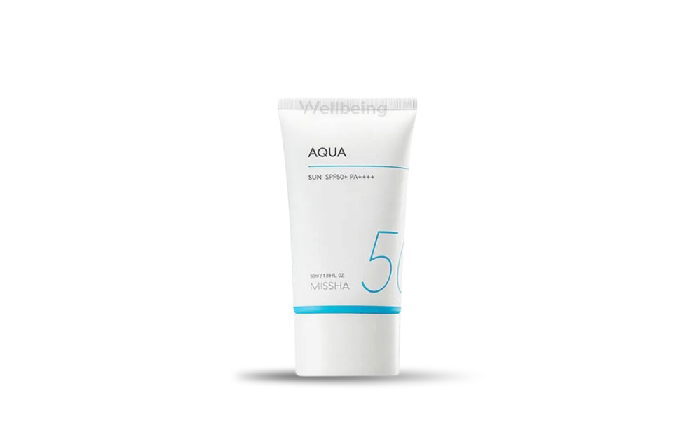 WB New Image (970 x 600 px) - 2026-09-13T163215.764 Missha All Around Safe Block Aqua Sun SPF50+/PA++++ 50ml Sunscreen Cream - Image 1