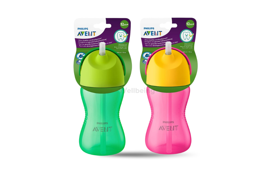 WB New Image (970 x 600 px) - 2026-09-15T164001.141 Philips Avent Mumpot Bendy Straw Cups 300ml 12m+ - Image 1