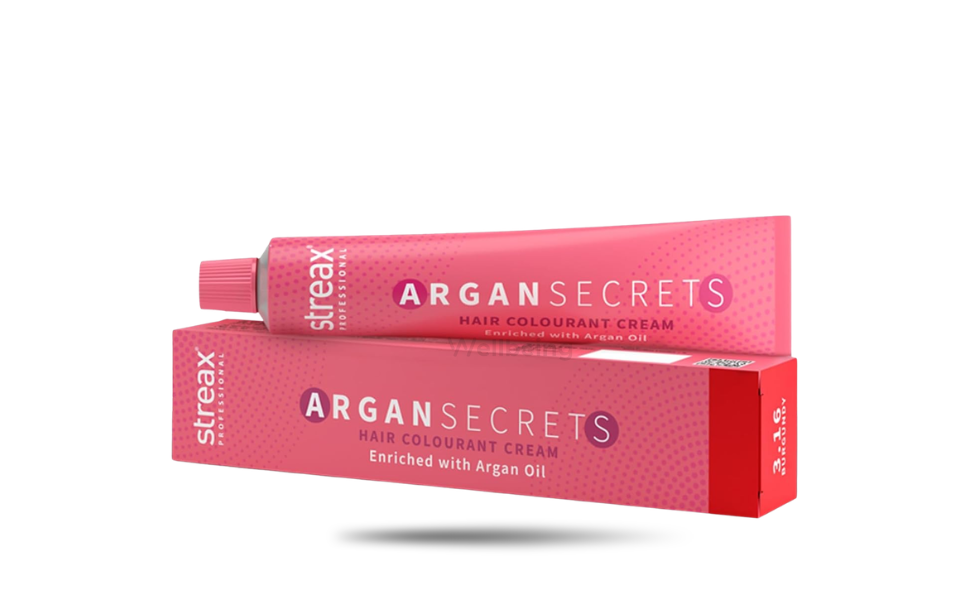 WB New Image (970 x 600 px) - 2026-09-15T170908.683 Streax Professional Argan Secrets Permanent Hair Colourant Cream 60g | India - Image 1