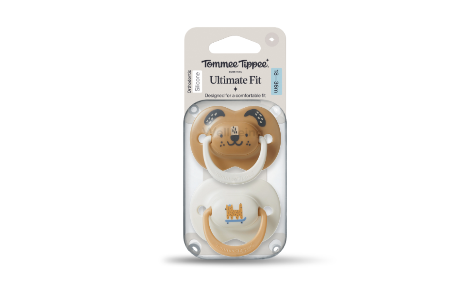 WB New Image (970 x 600 px) - 2026-09-16T131555.302 Tommee Tippee Silicone Pacifier Ultra Fit Soother 18-36m 2pcs - Image 1