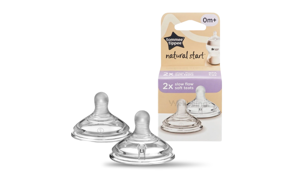 WB New Image (970 x 600 px) - 2026-09-16T133500.445 Tommee Tippee Natural Start Slow Flow Soft Teat 2s Pack 0m+ - Image 1