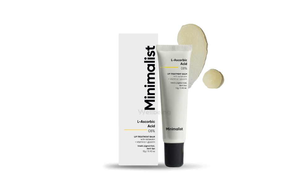 WB New Image (970 x 600 px) - 2026-09-24T135822.777 Minimalist Lip Treatment Balm for Pigmented & Dark Lips 12gm | 8% L-Ascorbic Acid with Vitamin E, Radianskin & Glycerine | For Women & Men - Image 1
