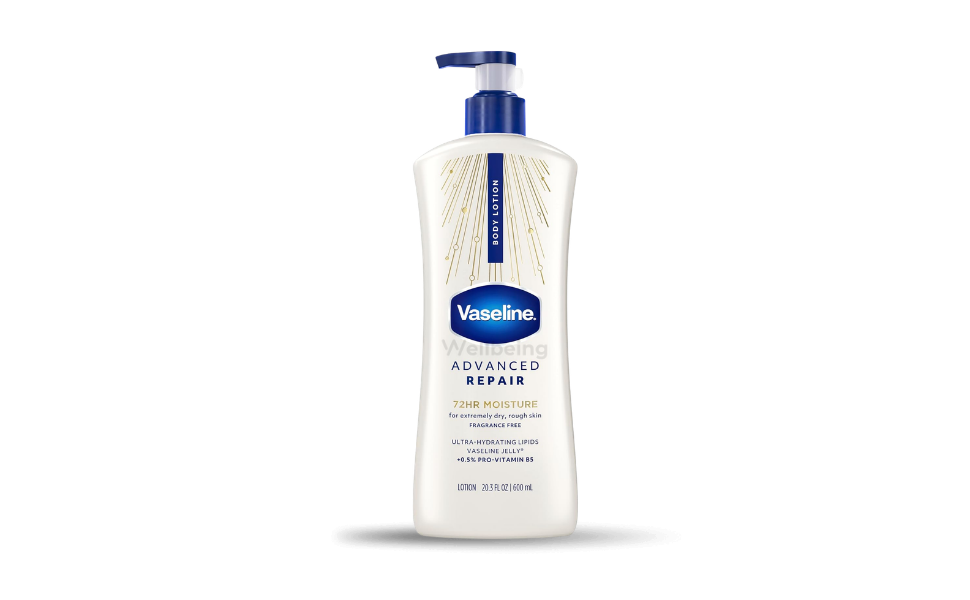 WB Main Image (173) Vaseline Advanced Repair 72h Moisture Body Lotion Unscented 600ml - Image 1