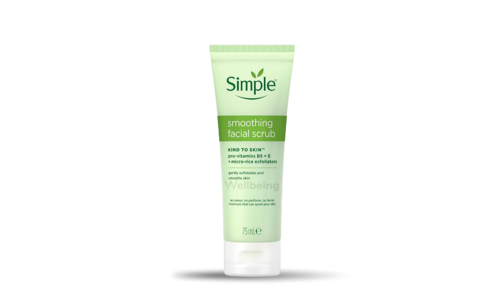 WB Main Image (179) Simple Kind To Skin Smoothing Facial Scrub 75ml - Image 1