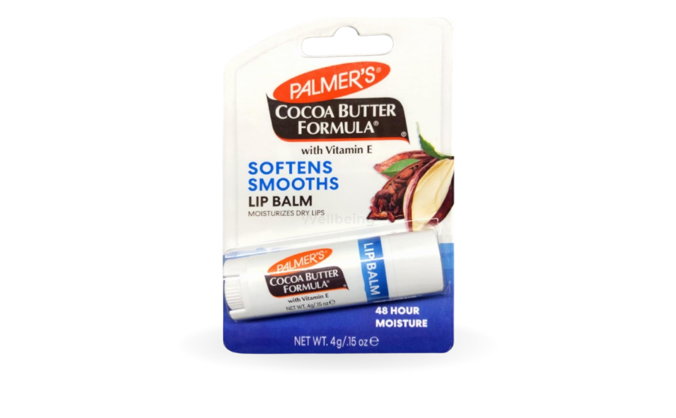 WB Main Image (192) Palmer's Cocoa Butter Vitamin E Lip Balm Softens Smooths 4gm - Image 1